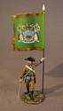 Infantry Officer with Regimental Colors, 2nd New York Regiment